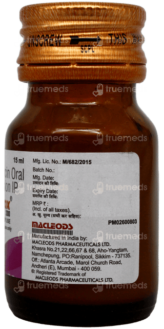 Zithrox 200 Suspension 15Ml